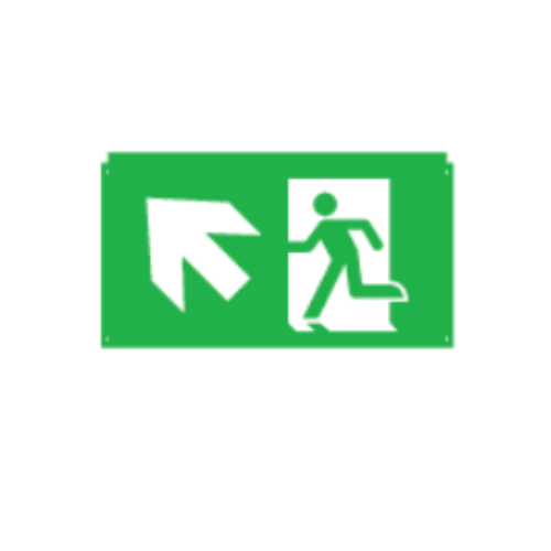 Emergency Exit Interchangeable Legends