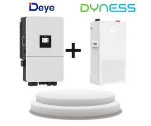 12kW Deye Hybrid Inverter Single Phase with 14.3kWh Dyness Powerbrick battery
