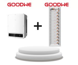 GoodWe ET 50kW HV Hybrid 3P Inverter with GoodWe 56kWh HV LiFePO4 battery rack