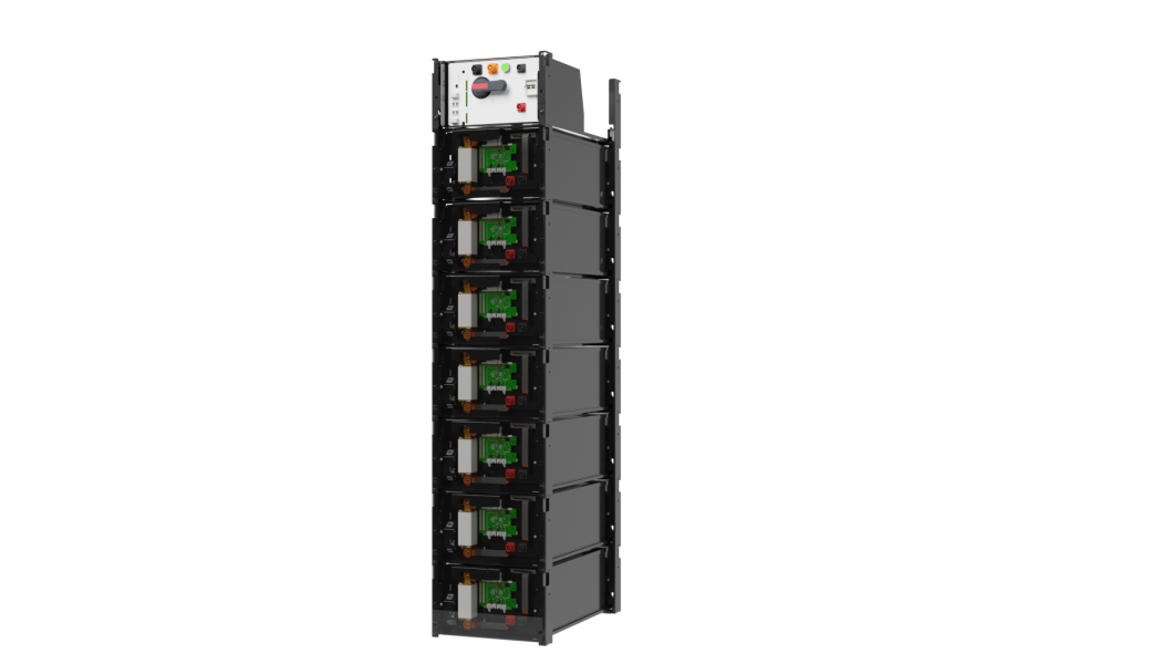 Solar MD HV 80kWh LiFePO4 battery Stack (INCL Logger V2) - Image 2