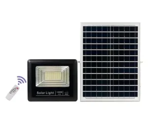 40W BLACK SOLAR FLOODLIGHT COOL WHITE