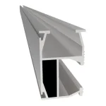 Aluminum Rail (top+side fix) 46x4150mm AL6063 T6 Mill (Mounting Rail)