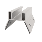Low trapezoidal sheet short rail with EPDM (IBR - Landscape)