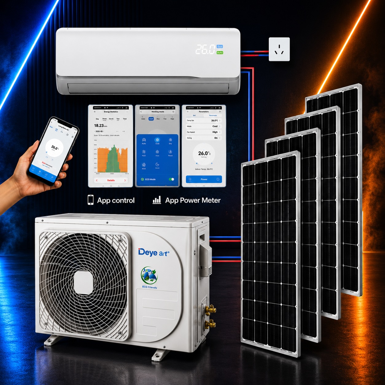 Solar Air-Conditioning