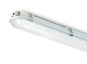 Aurora LinearPac+ LED Emergency Linear Vapour Proof 1500mm Selectable Wattages & Colour IP66